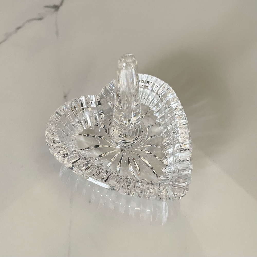 Heart Ring Dish by Waterford Crystal